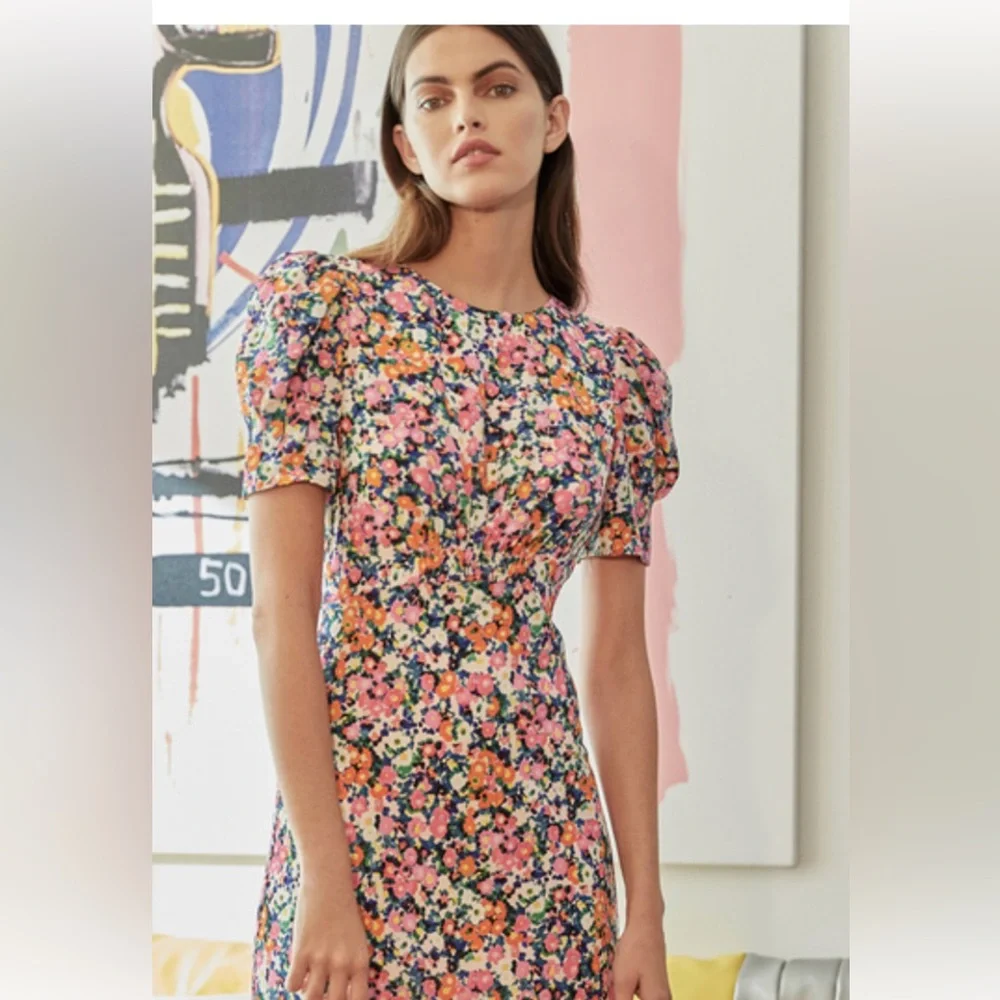 NWOT Saloni Tilly Dress SZ 6 - Picture 1 of 7